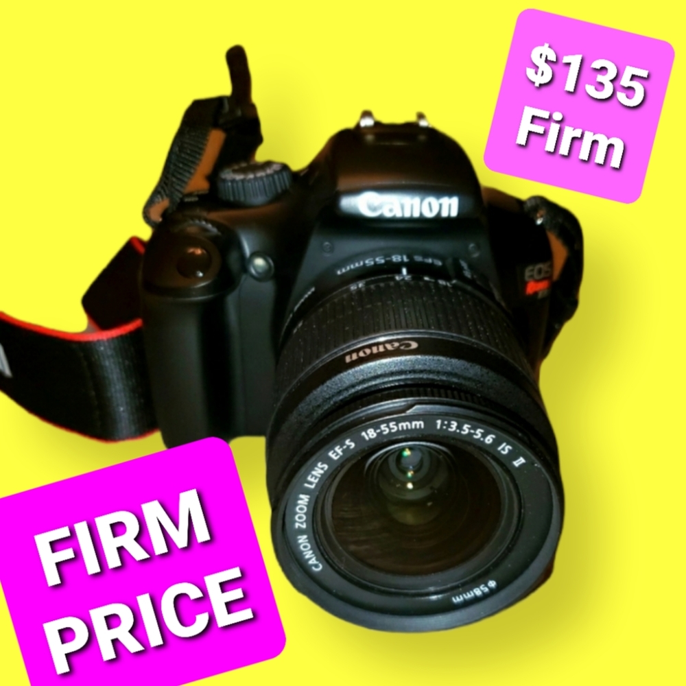 FIRM PRICE● Canon🔺️Rebel EOS T3 1100D Camera‼️LIKE NEW